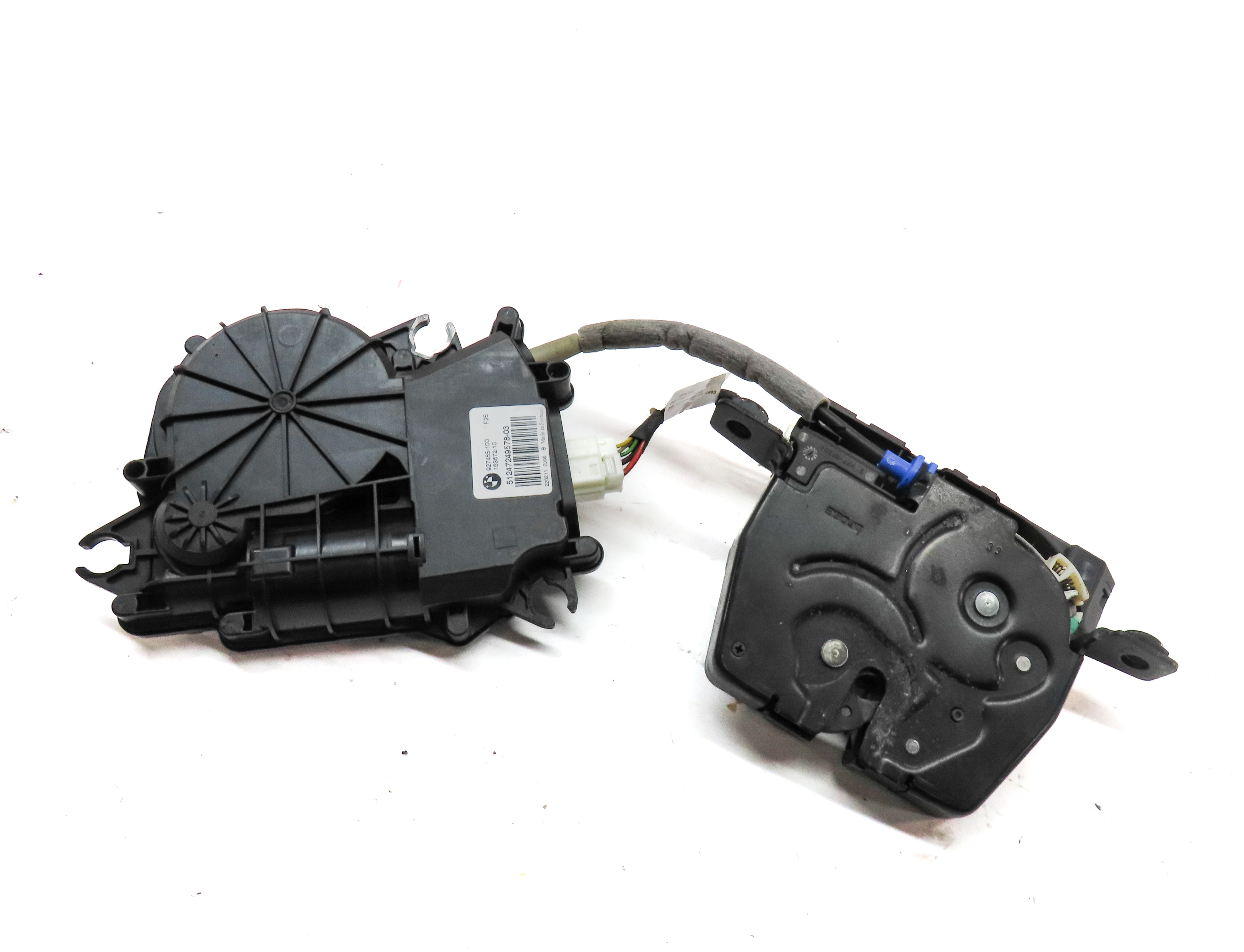 2011 BMW X3 (F25) REAR TRUNK CARGO TAILGATE HATCH LOCK LATCH ACTUATOR MOTOR — exact item pictured